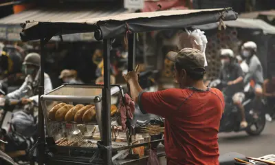 Contoh usaha warung dan kaki lima